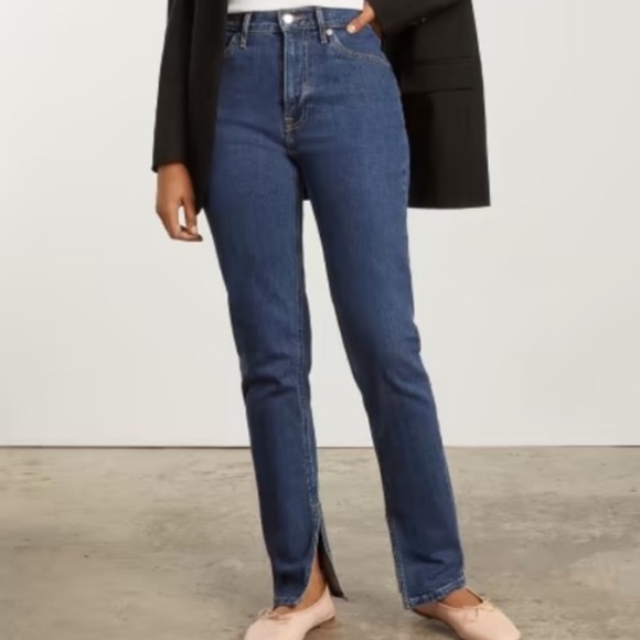 Everlane Cheeky Split Hem Jean - Picture 1 of 9